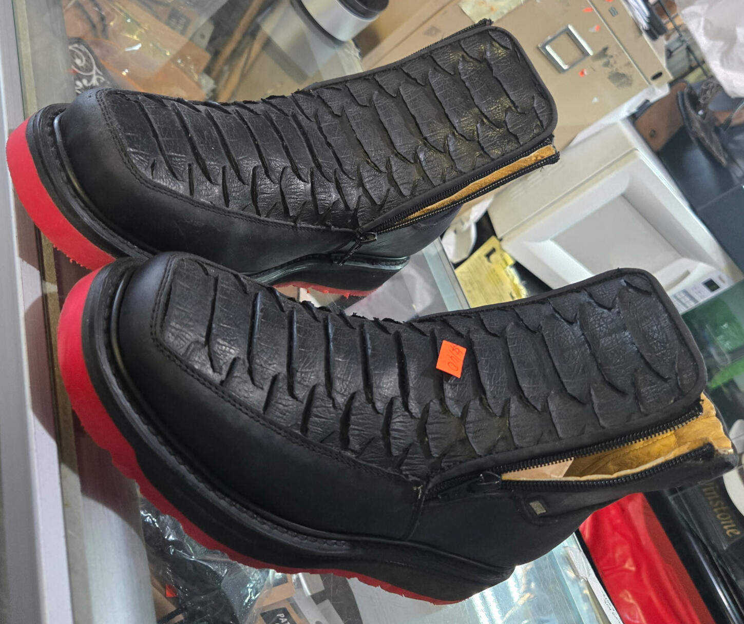 Kid's Leather Scaled